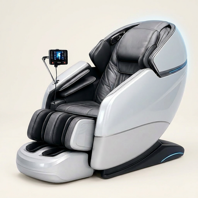 Luxury Massage Chair Engineered for Deep Recovery, AI Body Scanning, Full Body Coverage, Premium Leather