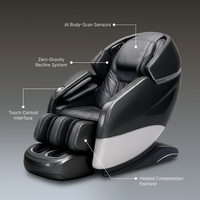 AetherRelax Quantum Massage Chair — infographic