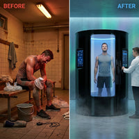 CryoLuxe Aurora One Cryotherapy Chamber — Before & After