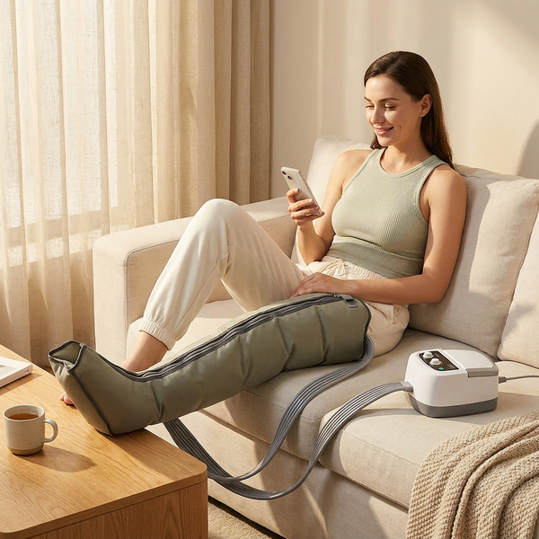 Compression Boots Designed for Athletic Recovery, Air-Flow Sequencing, Medical-Grade Chambers, Pro Series