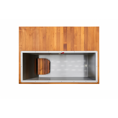 TimberChill Glacier Pro Cedar Cold Plunge