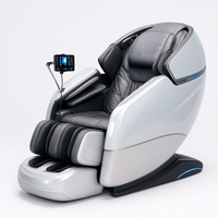 Massage Chair Designed for Athletic Recovery, AI-Powered Technology, Premium Leather, Smart Body Scanning