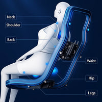 Massage Chair Designed for Athletic Recovery, AI-Powered Technology, Premium Leather, Smart Body Scanning
